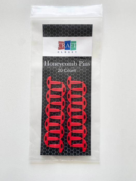 Honeycomb Pins (Glowforge Pro Series)