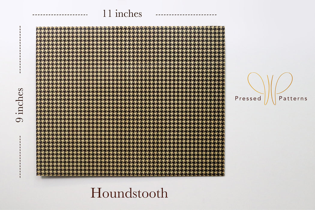 Pressed Patterns-Houndstooth