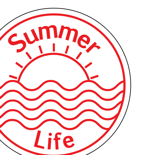 Summer Life Sticker Digital File by Kira Todd