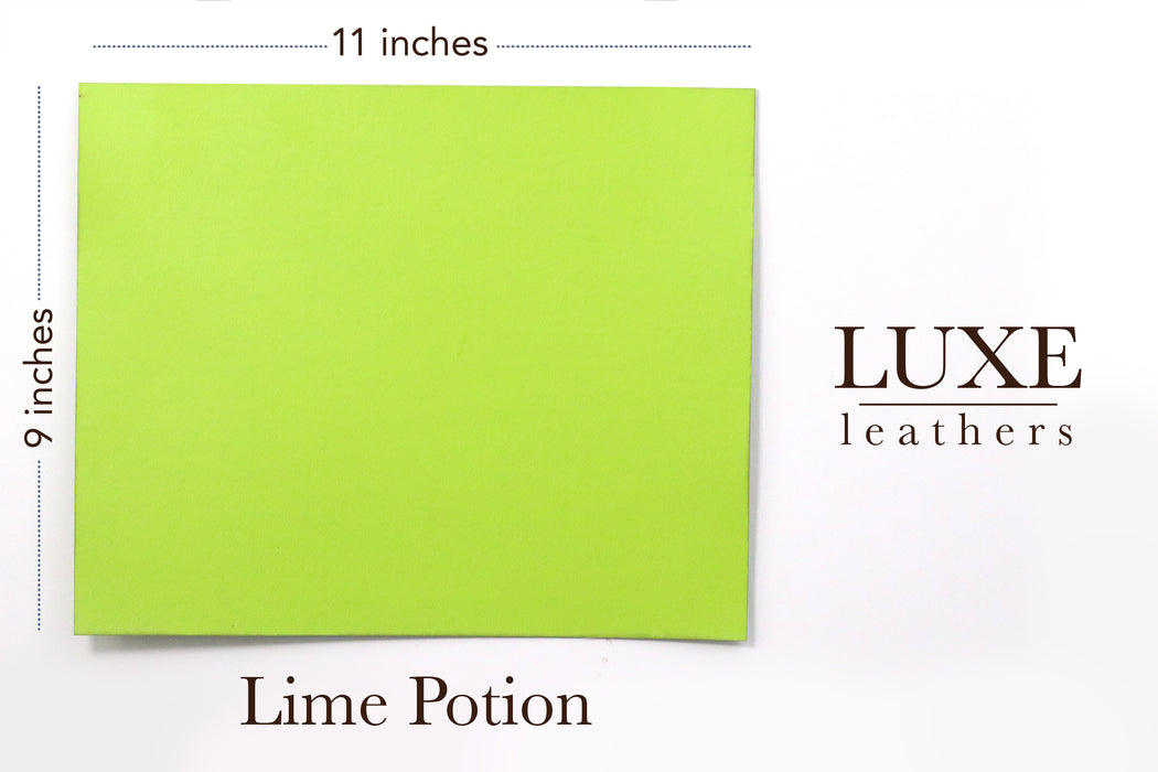 Luxe Leather- Lime Potion