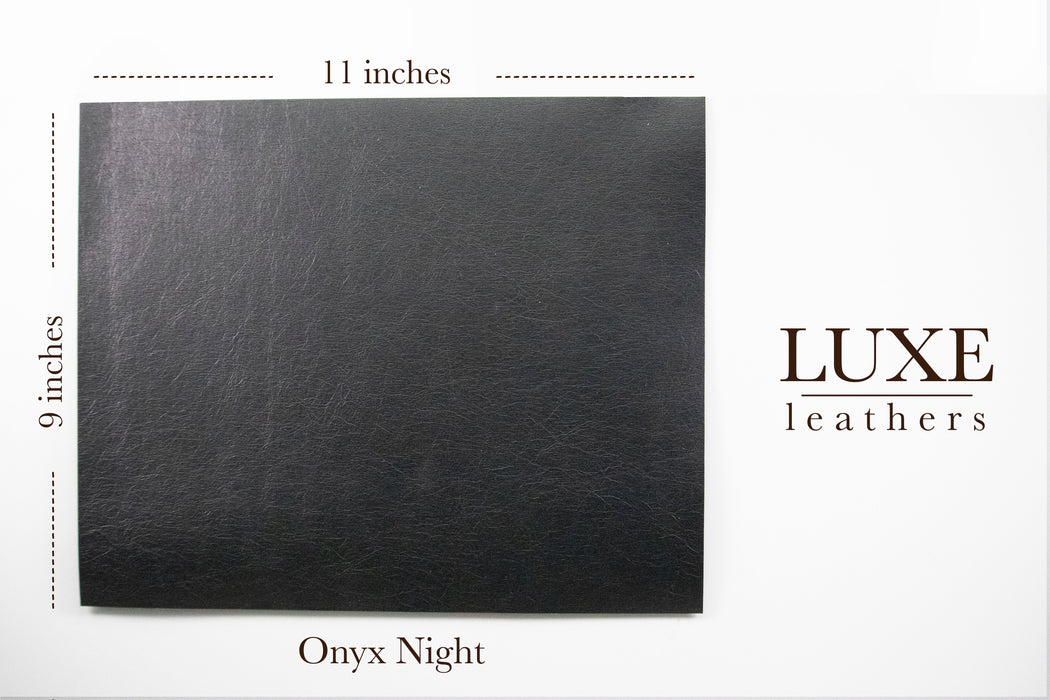 Luxe Leather-Onyx Night