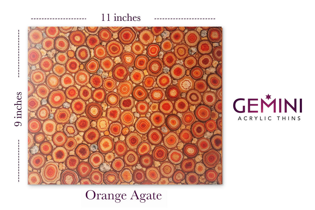 Gemini-Orange Agate