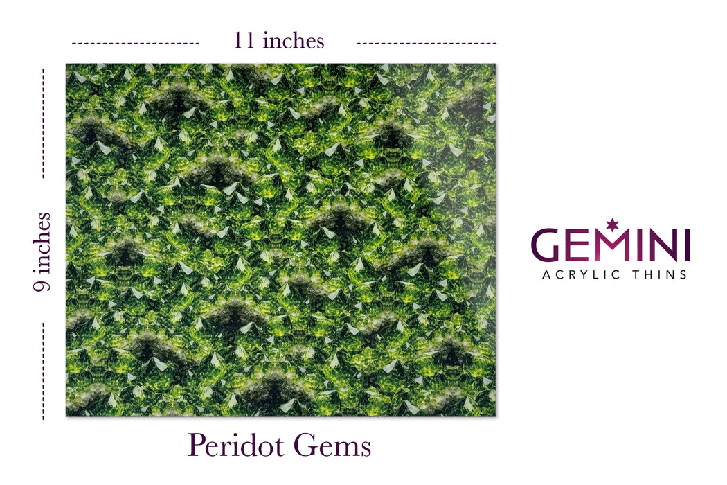 Gemini-Peridot Gems