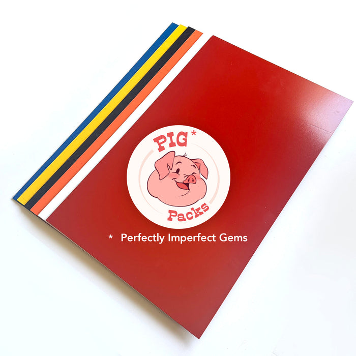 PIG Pack- MakerBoards Colors MDF 6 Pack