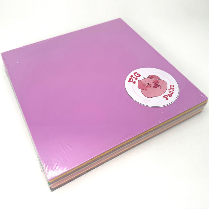 Pig Packs – Variety 9×9 Matte Acrylic Pack (10 Sheets)
