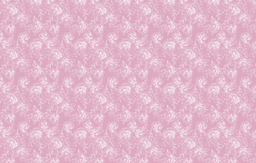 366/ Samantha's Doodles Pink & White Floral COLORboard