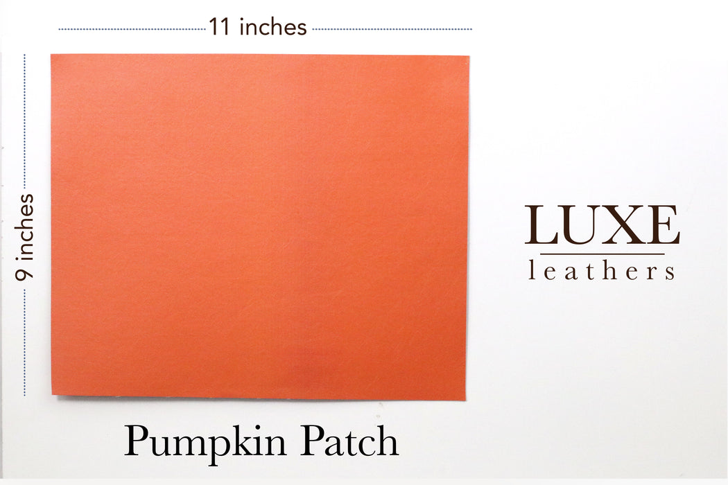 Luxe Leather- Pumpkin Patch