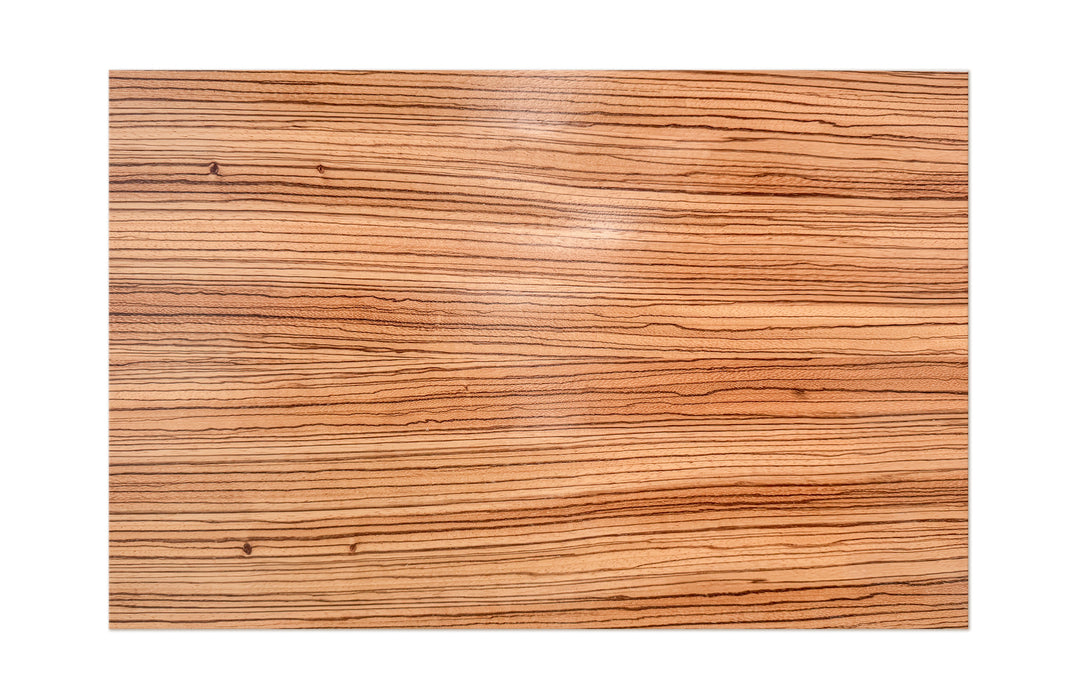 Zebrawood, Quartered Wood Veneer-Finished