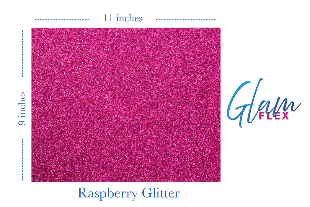 Glam Flex-Raspberry Glitter