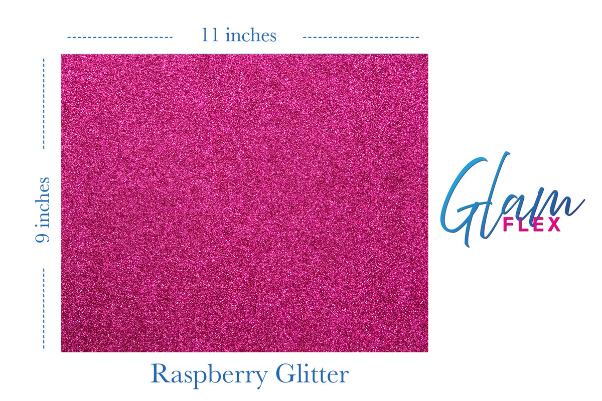 Glam Flex-Raspberry Glitter — Craft Closet