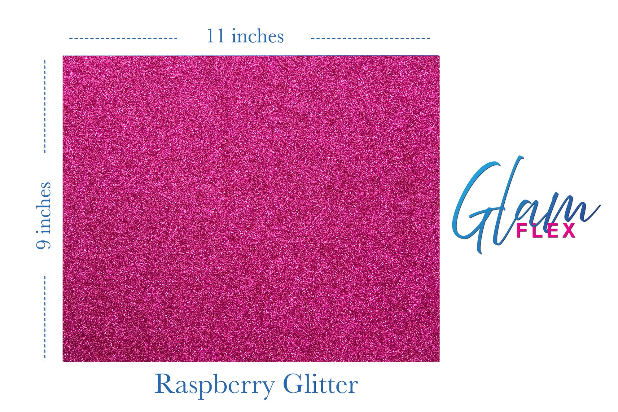 Glam Flex-Raspberry Glitter — Craft Closet