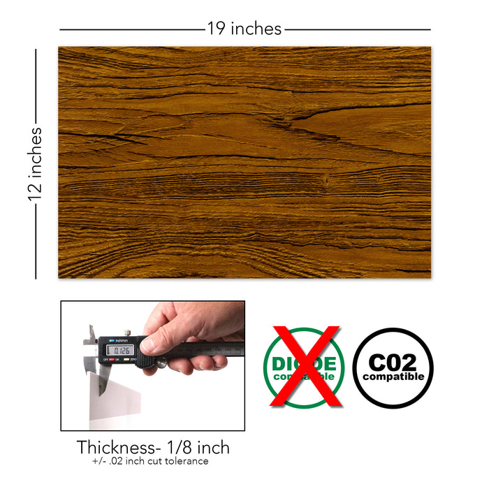 Red Elm Bark Wood Grain