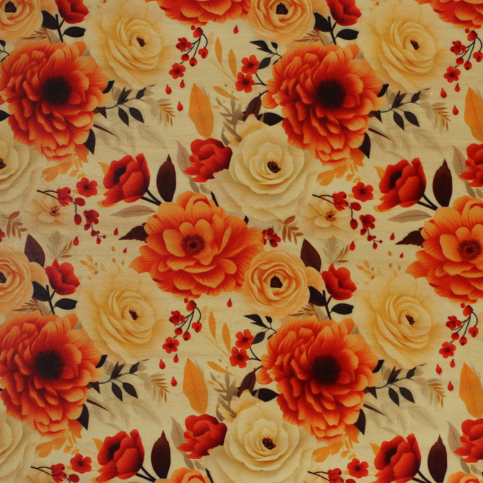 Rustic Floral COLORlite Patterns Double Sided