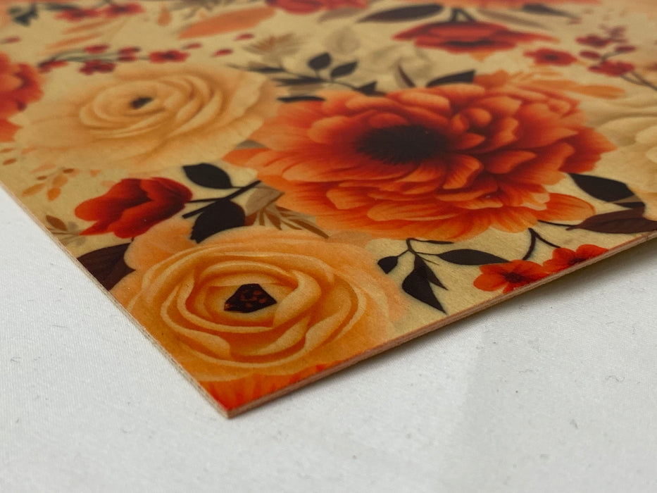 Rustic Floral COLORlite Patterns Double Sided