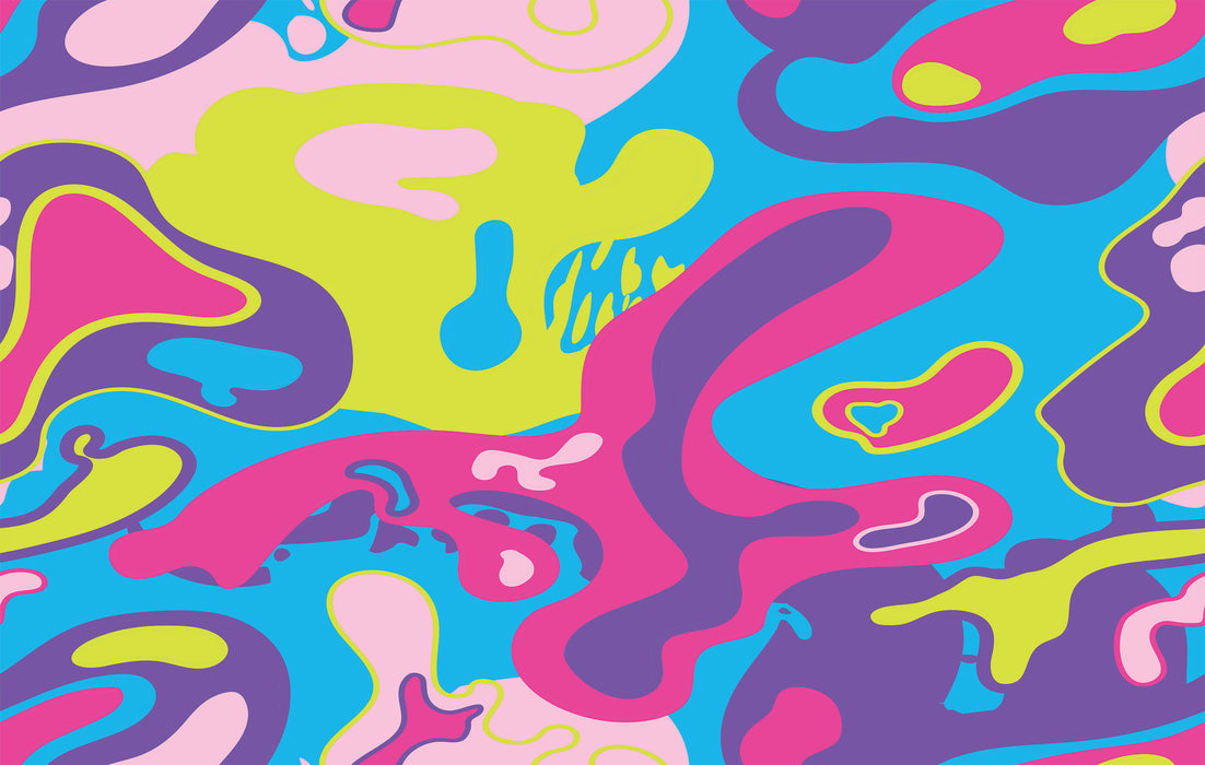 316/ Iconic Hot Swirls  COLORboard