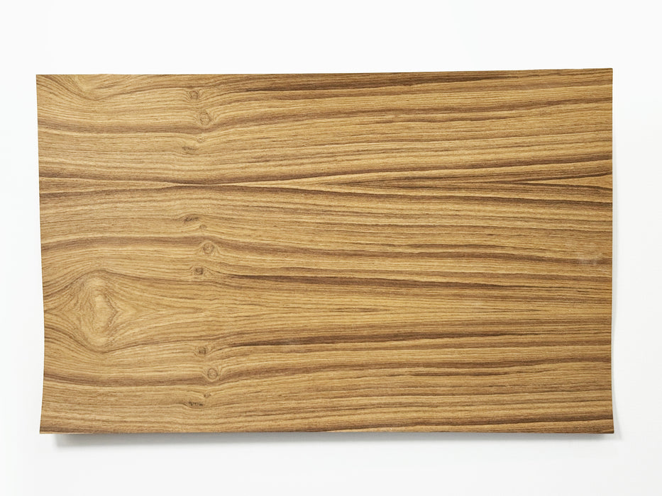 Teak, Wood Veneer, 12x19 inches, Unfinished