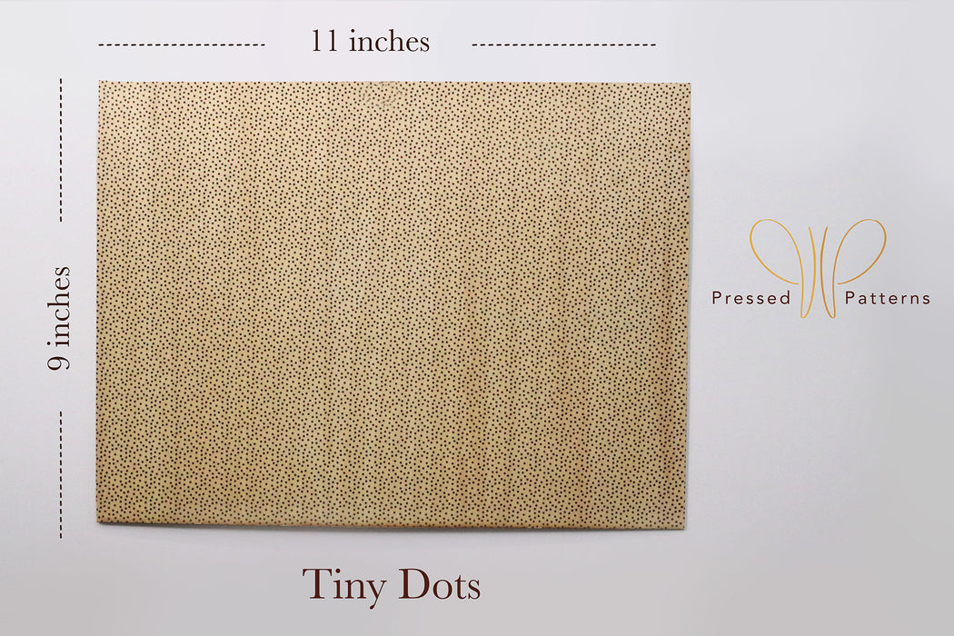 Pressed Patterns-Tiny Dots