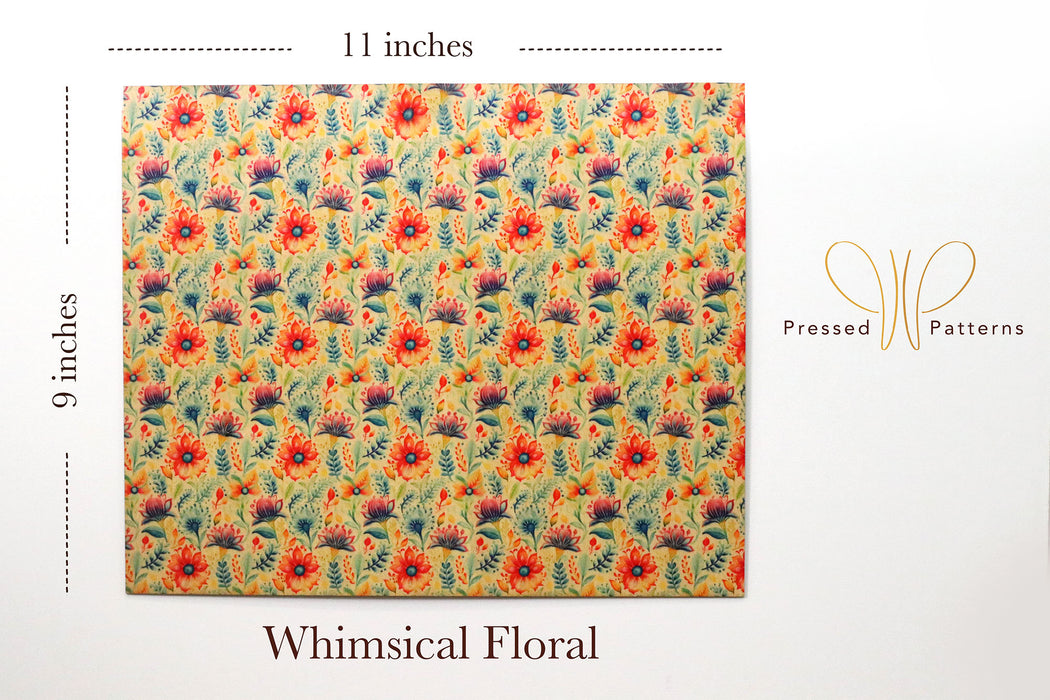 Pressed Patterns-Whimsical Floral