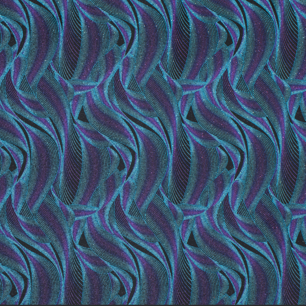 204/Blue Retro GLITTERboard
