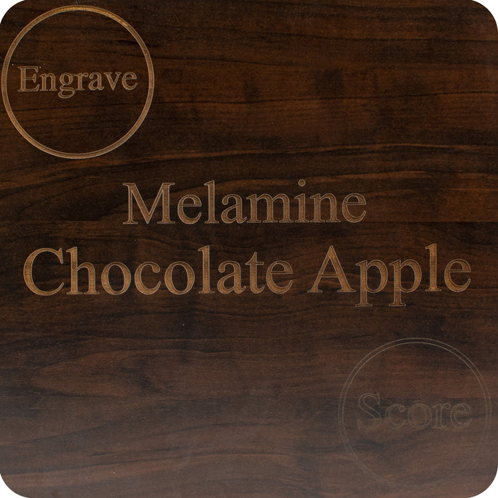 Melamine, Chocolate Apple