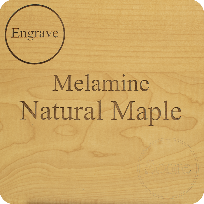 Melamine, Natural Maple