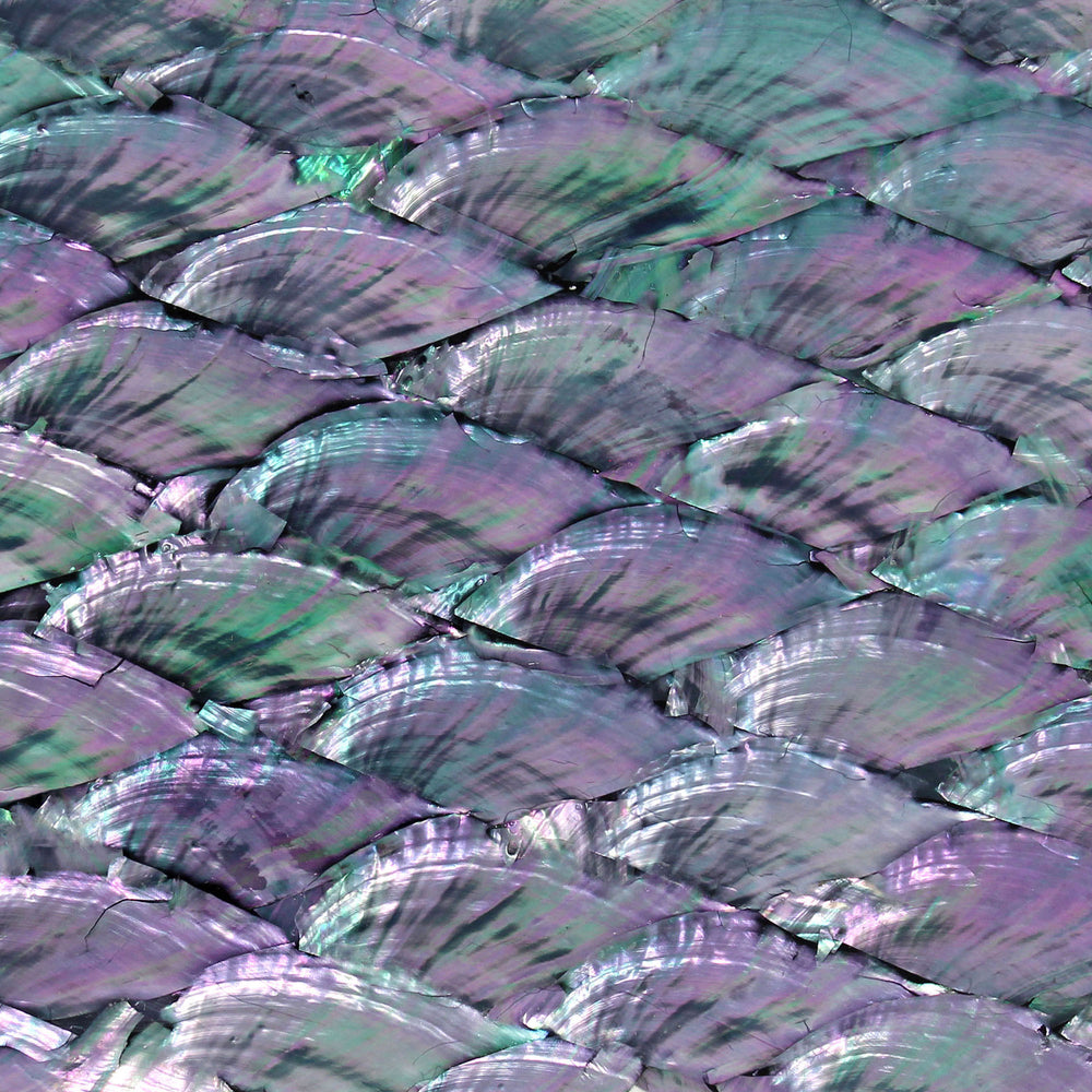 Pearl Natural Gray Metallic Abalone Shell Veneer