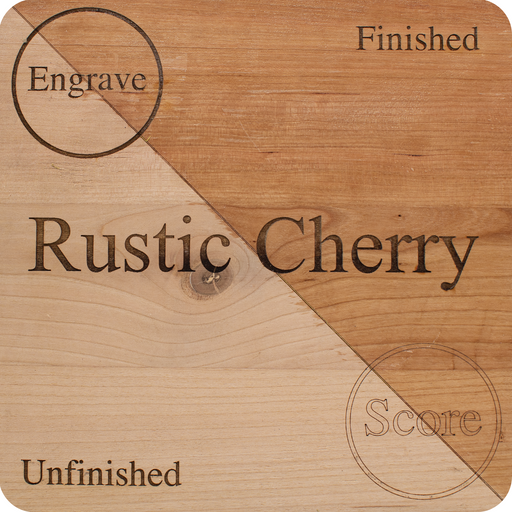 Cherry, Rustic 1/8 Double Sided