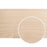Rustic Oak, White 1/4 Double Sided