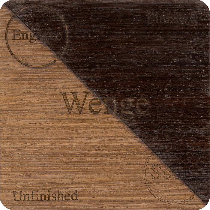 Wenge, Wood Veneer, 12x 19 inches, Unfinished