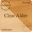 Alder, Clear 1/4 Double Sided