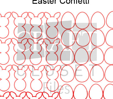 Easter Confetti Digital File by Craft Closet