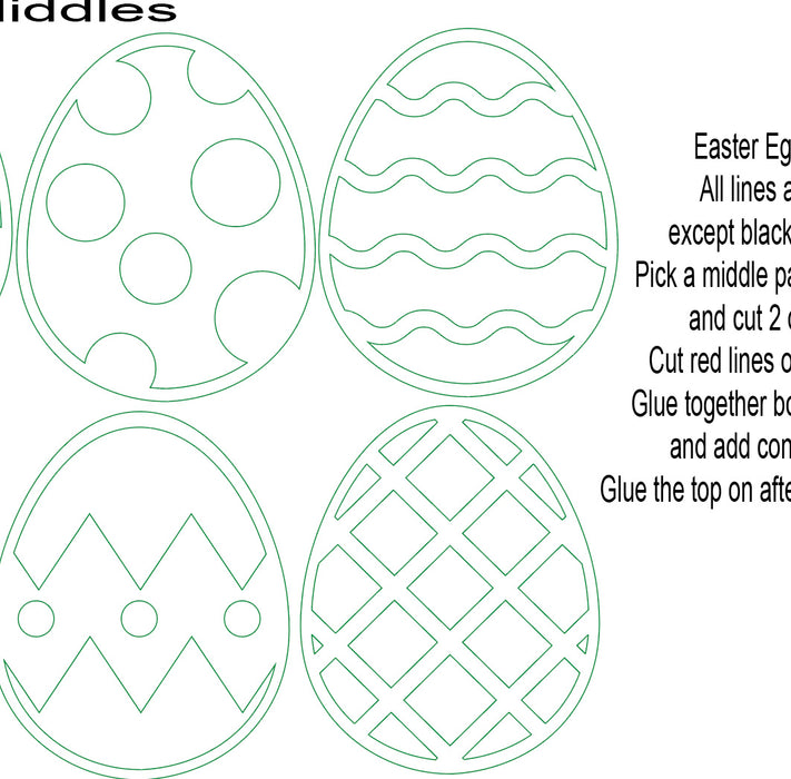 Easter Egg Shaker Box Digital File by Kira Todd