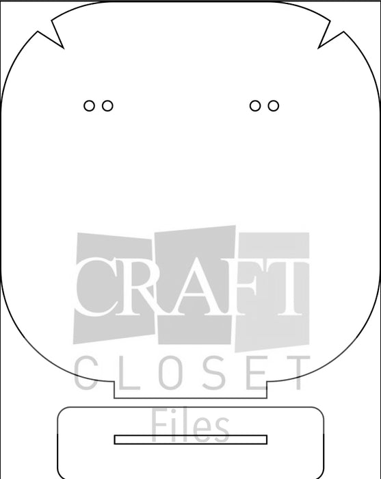 Jewelry Display Digital File by Craft Closet